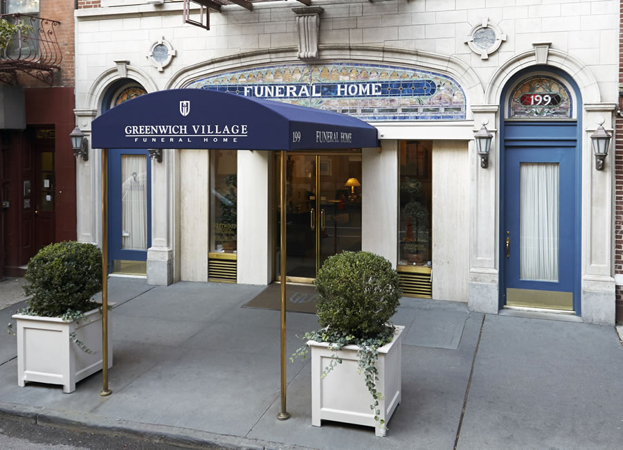 Greenwich Village Funeral Home Entry